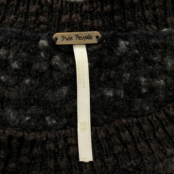 FREE PEOPLE Wool Blend Knit Sweater - Picture 2 of 4